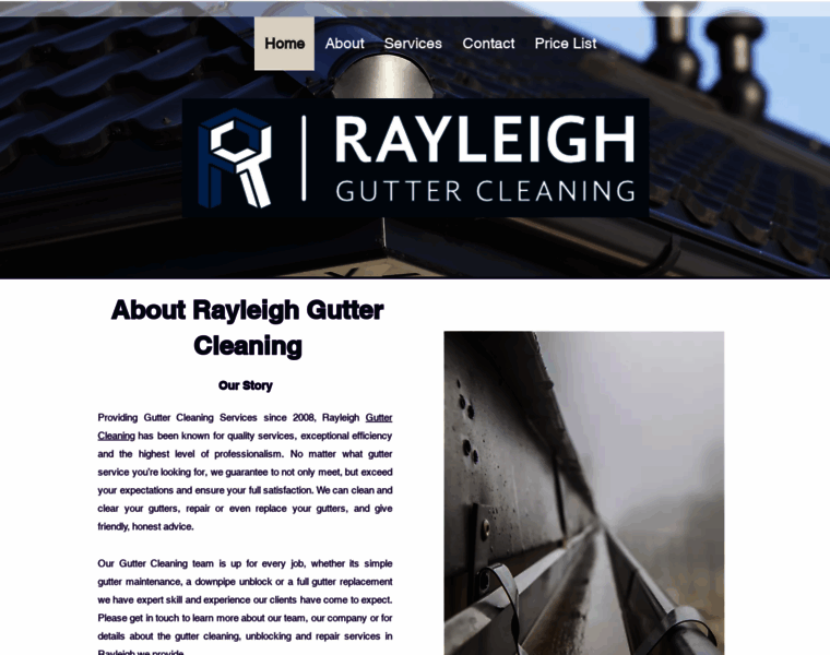 Rayleighguttercleaner.co.uk thumbnail