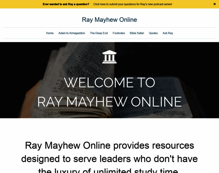 Raymayhewonline.com thumbnail