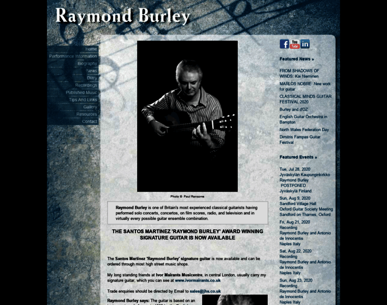 Raymondburley.com thumbnail