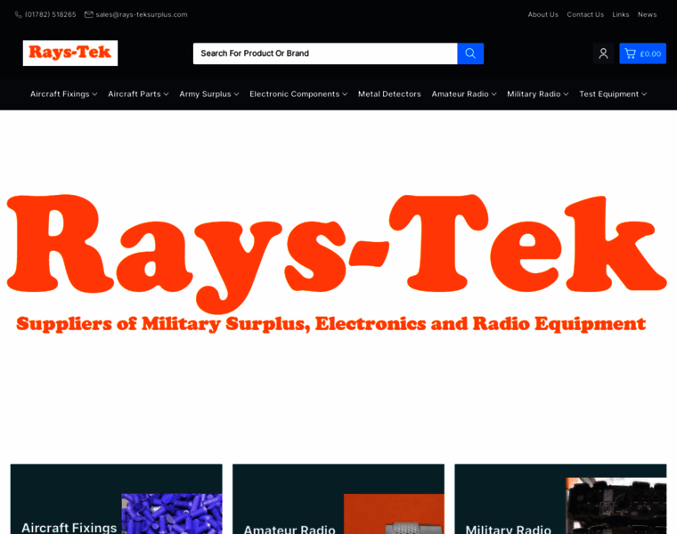Rays-teksurplus.co.uk thumbnail