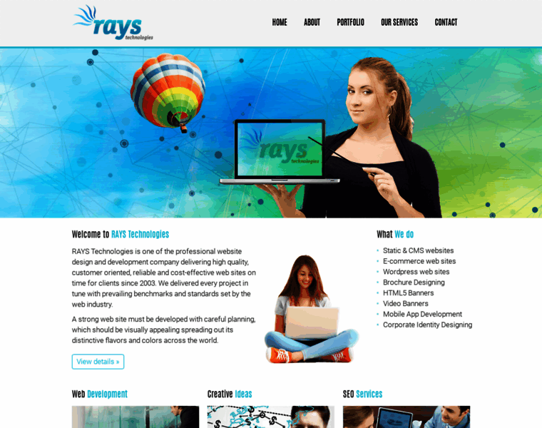 Raystechnologies.com thumbnail