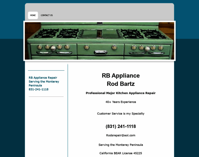 Rbappliance.com thumbnail