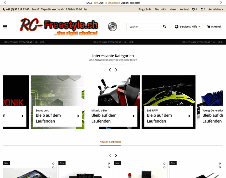 Rc-freestyle-shop.ch thumbnail