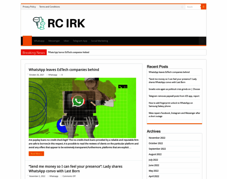 Rc-irk.net thumbnail