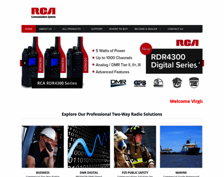 Rcacommunicationssystems.com thumbnail