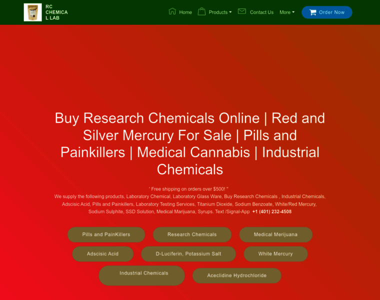 Rcchemicallabs.net thumbnail