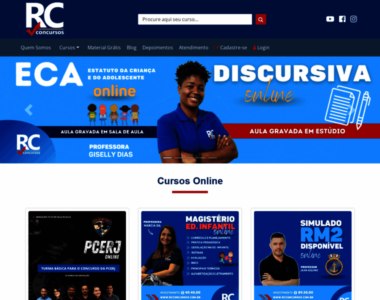 Rcconcursos.com.br thumbnail