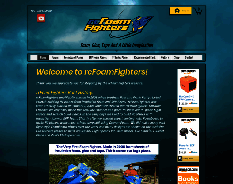 Rcfoamfighters.com thumbnail