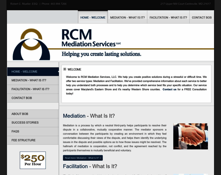 Rcmmediation.com thumbnail