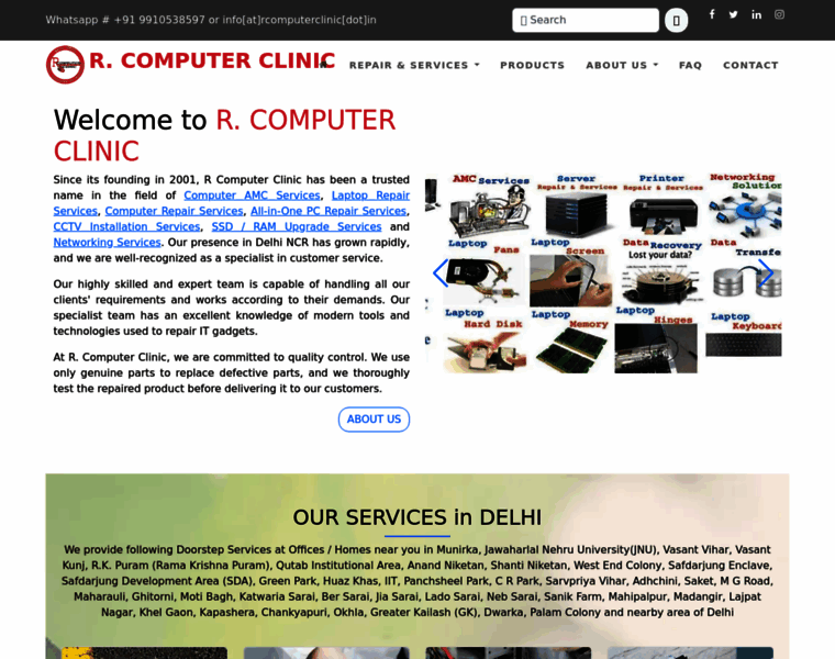 Rcomputerclinic.in thumbnail