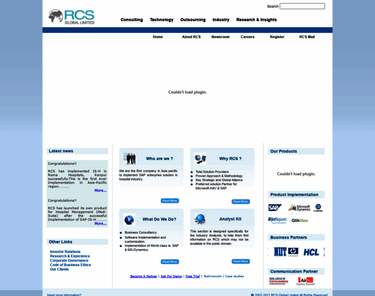 Rcsglobal.co.in thumbnail