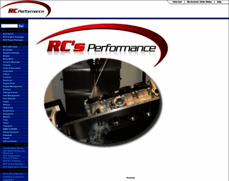 Rcsperformance.com thumbnail