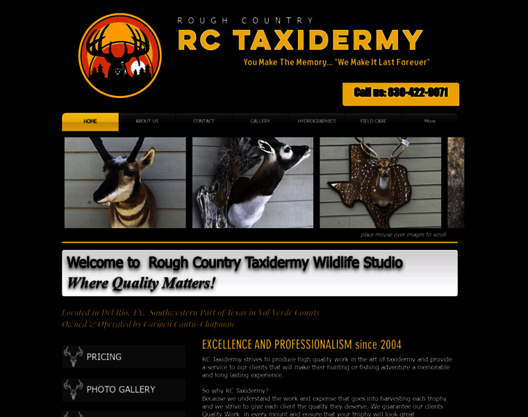 Rctaxidermy.com thumbnail