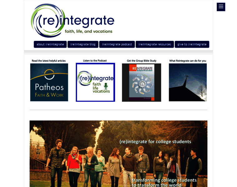 Re-integrate.org thumbnail