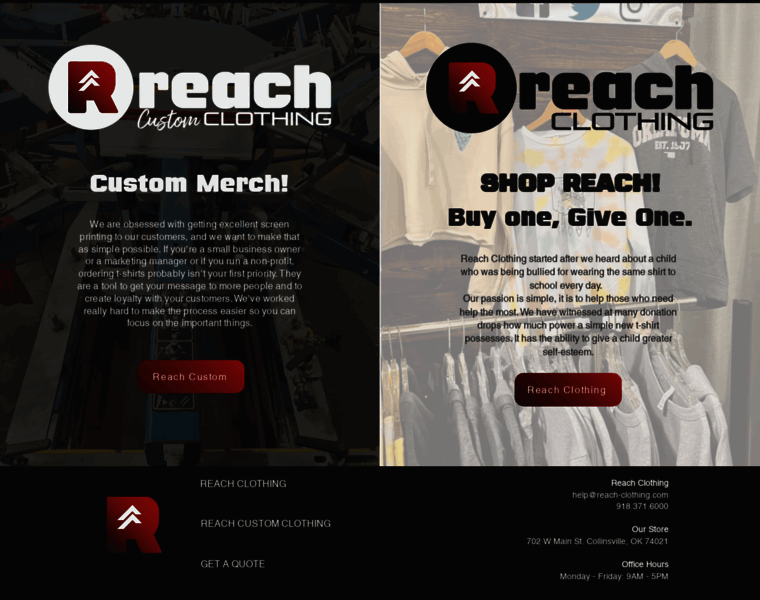 Reach-clothing.com thumbnail