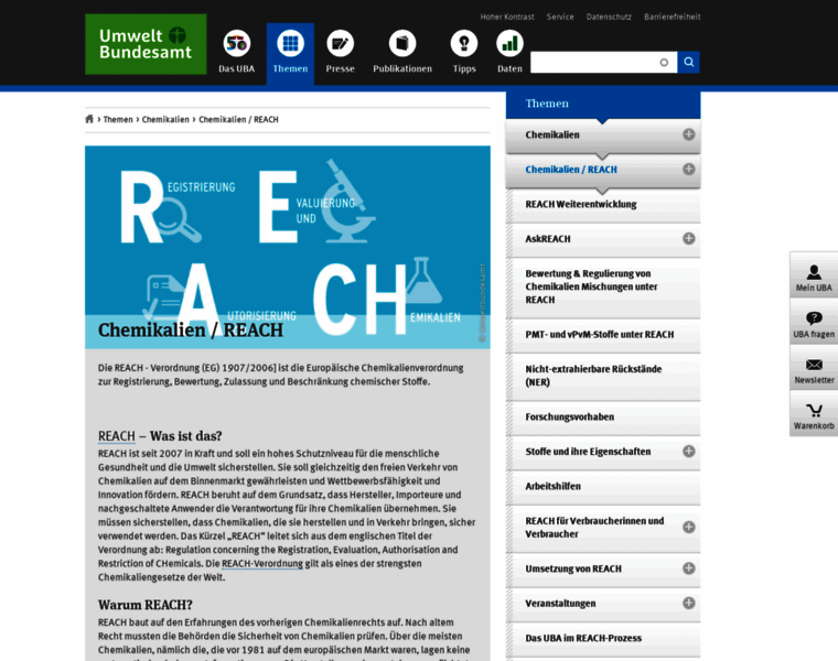 Reach-info.de thumbnail