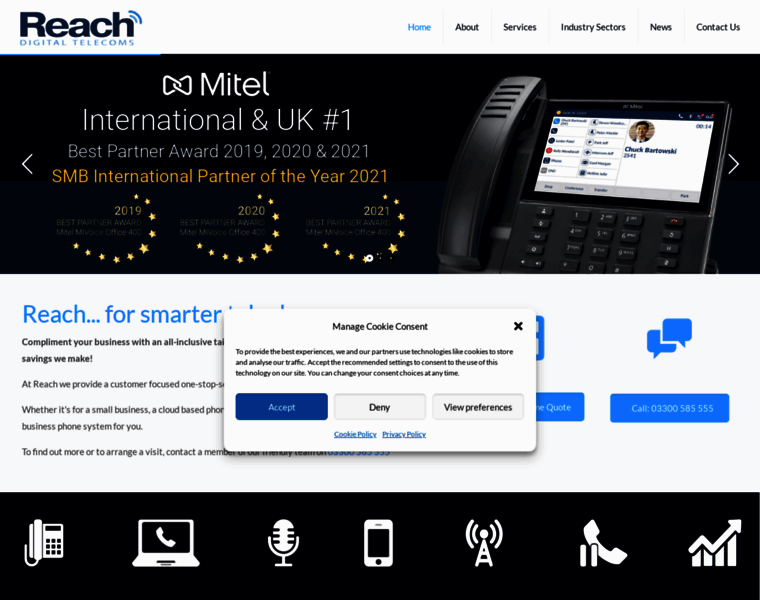 Reachdigitaltelecoms.co.uk thumbnail