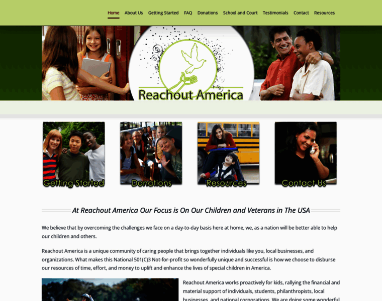 Reachoutamerica.com thumbnail