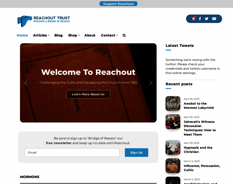 Reachouttrust.org thumbnail