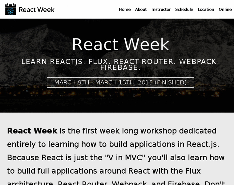 Reactweek.com thumbnail