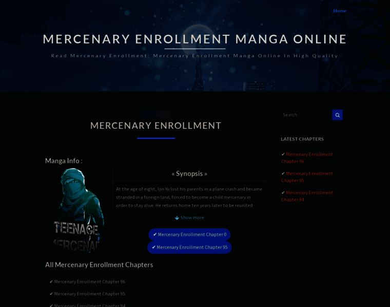 Read.mercenary-enrollment.net thumbnail