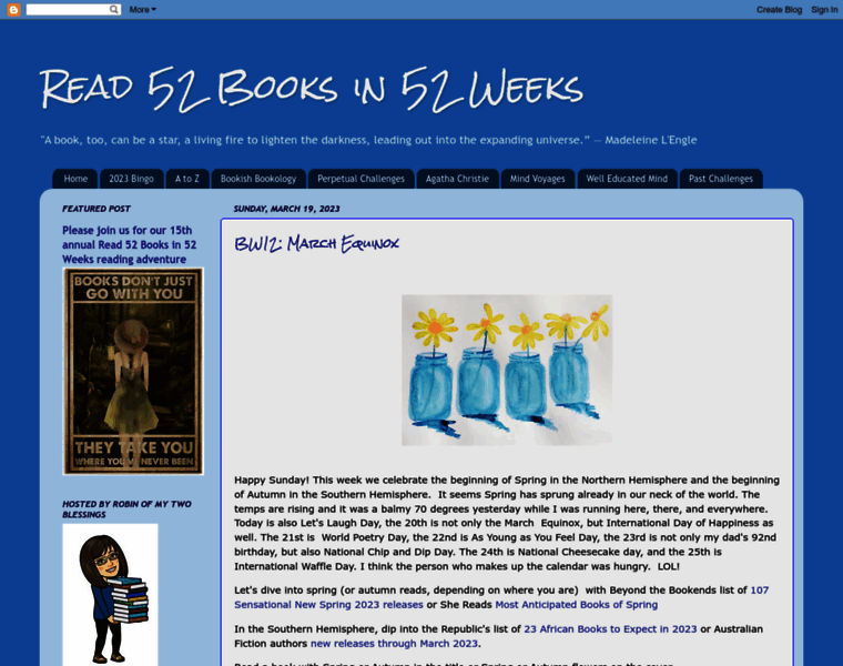Read52booksin52weeks.com thumbnail