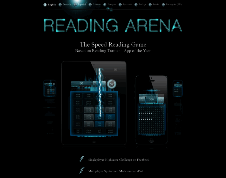 Reading-arena.com thumbnail