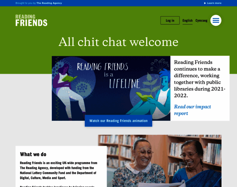 Readingfriends.org.uk thumbnail