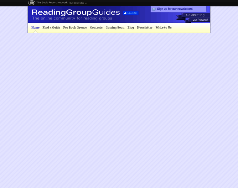 Readinggroupguides.com thumbnail