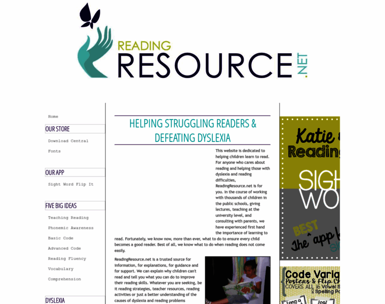Readingresource.net thumbnail