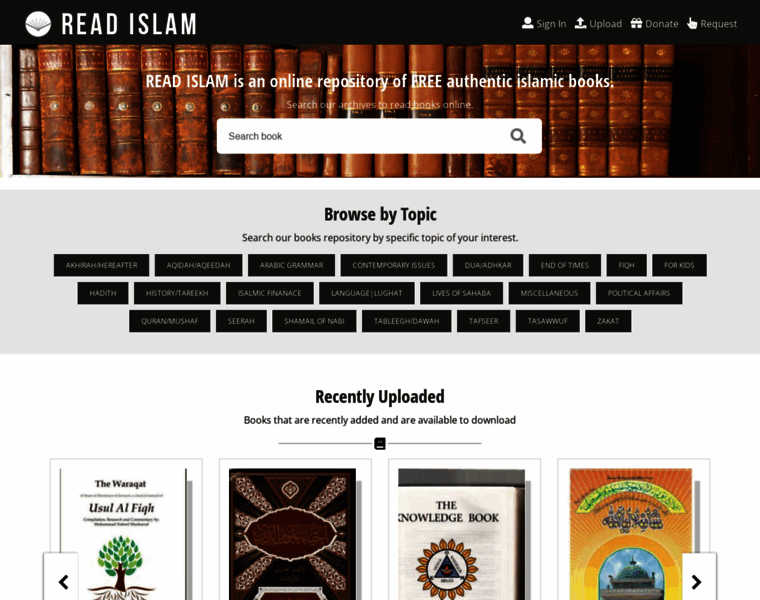 Readislam.org thumbnail
