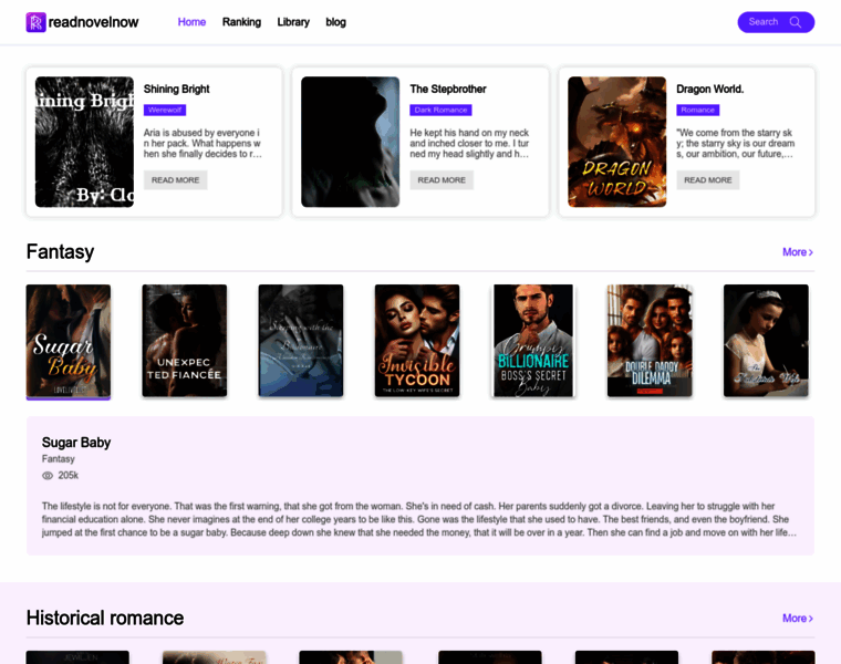 Readnovelnow.com thumbnail