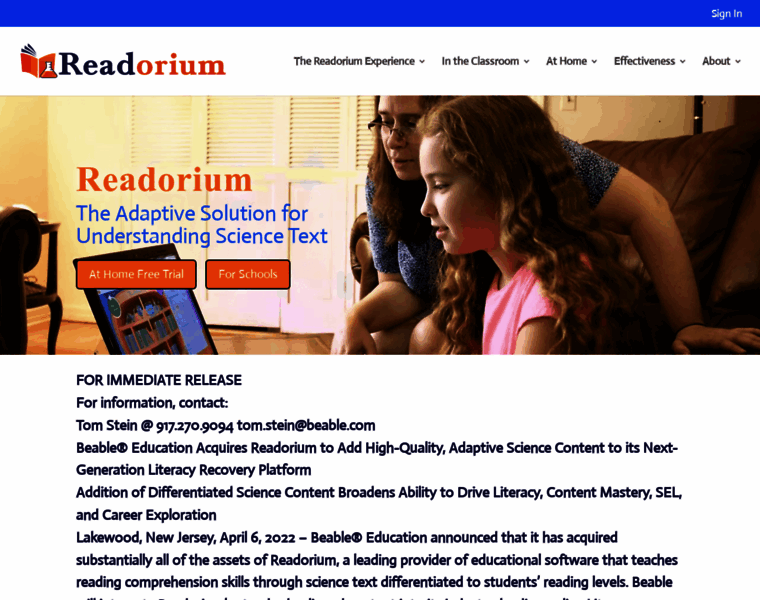 Readorium.com thumbnail