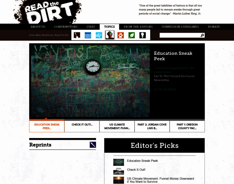 Readthedirt.org thumbnail