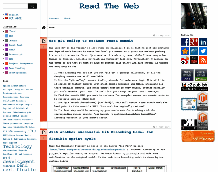 Readtheweb.info thumbnail