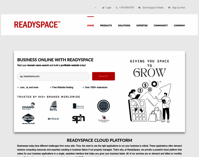 Readyspace.com thumbnail