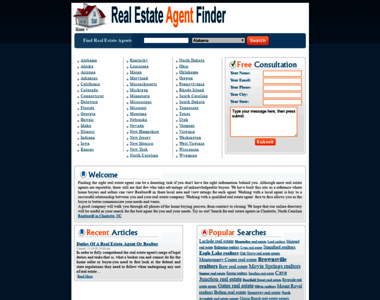 Real-estate-agent-finder.info thumbnail