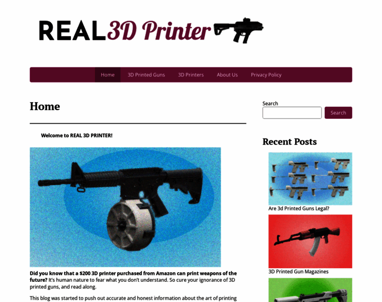 Real3dprinter.com thumbnail
