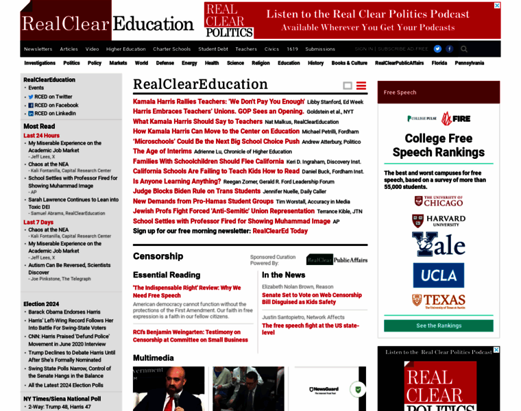 Realcleareducation.com thumbnail