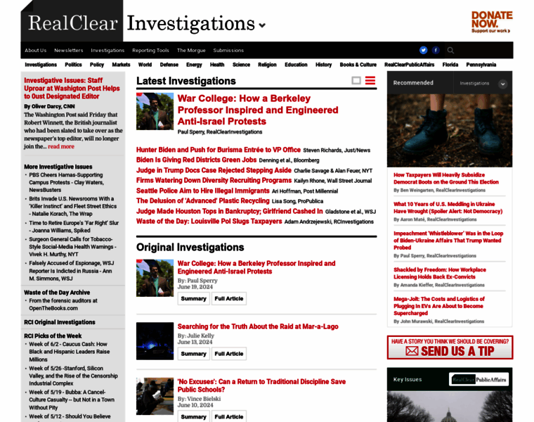 Realclearinvestigations.com thumbnail