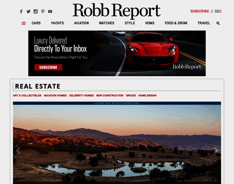 Realestate.robbreport.com thumbnail
