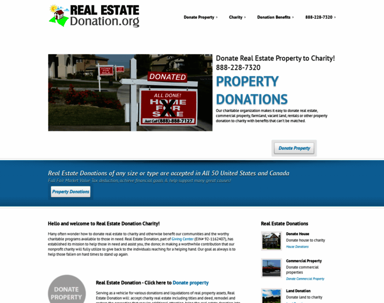 Realestatedonation.org thumbnail Realestatedonation.org thumbnail