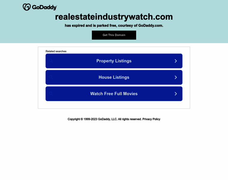 Realestateindustrywatch.com thumbnail