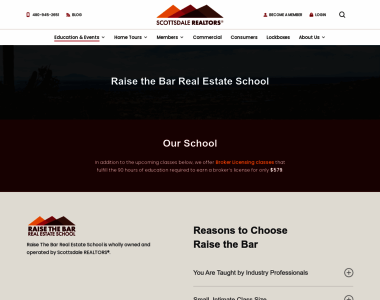 Realestateschoolarizona.com thumbnail