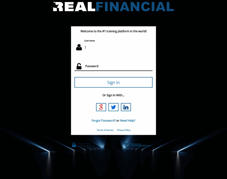 Realfinancial.lightspeedvt.com thumbnail