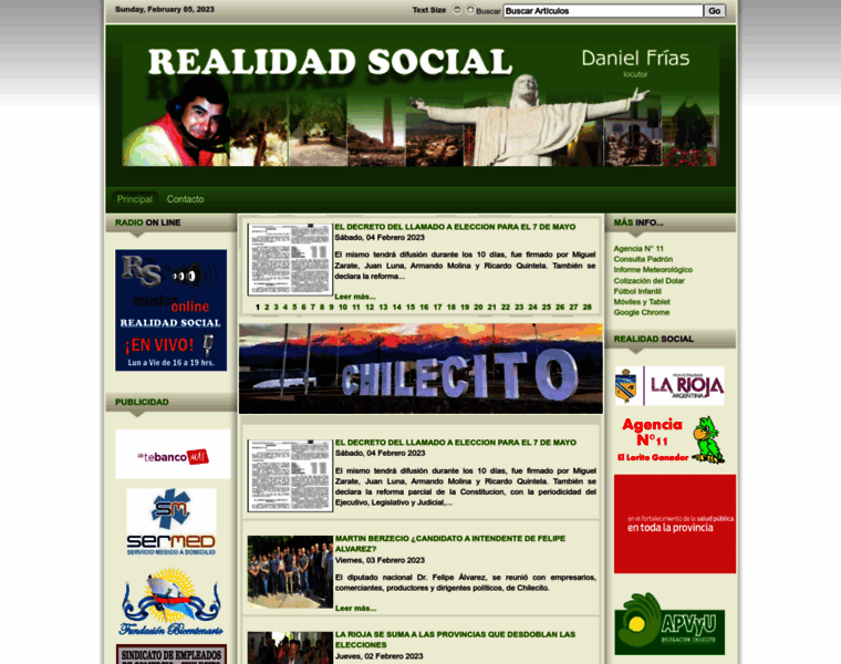 Realidadsocialfm.com.ar thumbnail