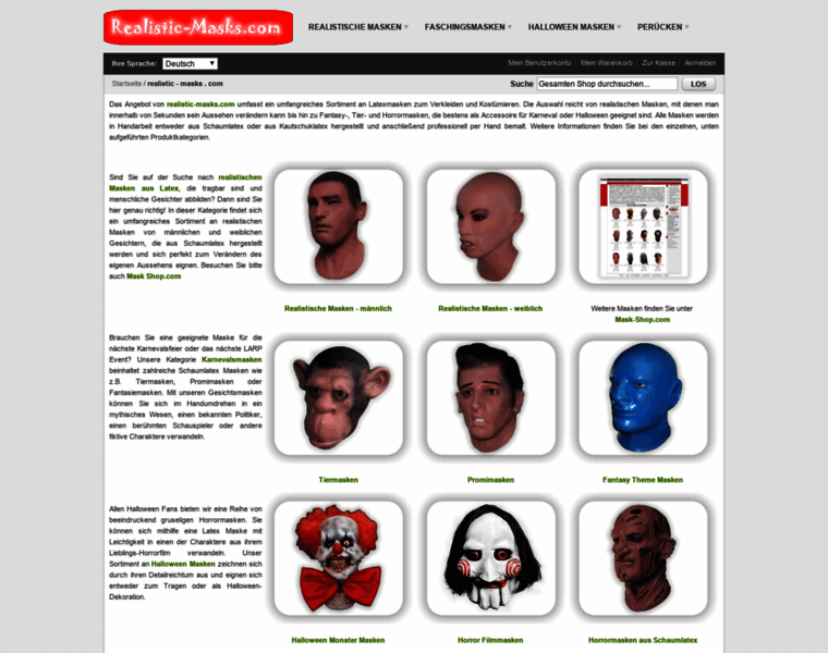 Realistic-masks.com thumbnail
