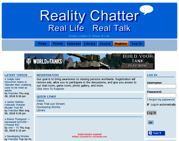 Realitychatter.com thumbnail