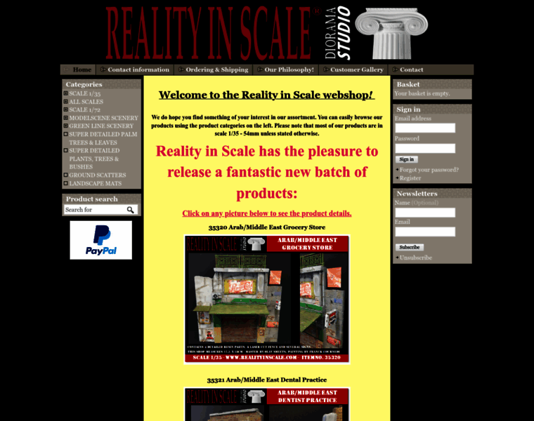 Realityinscale.com thumbnail