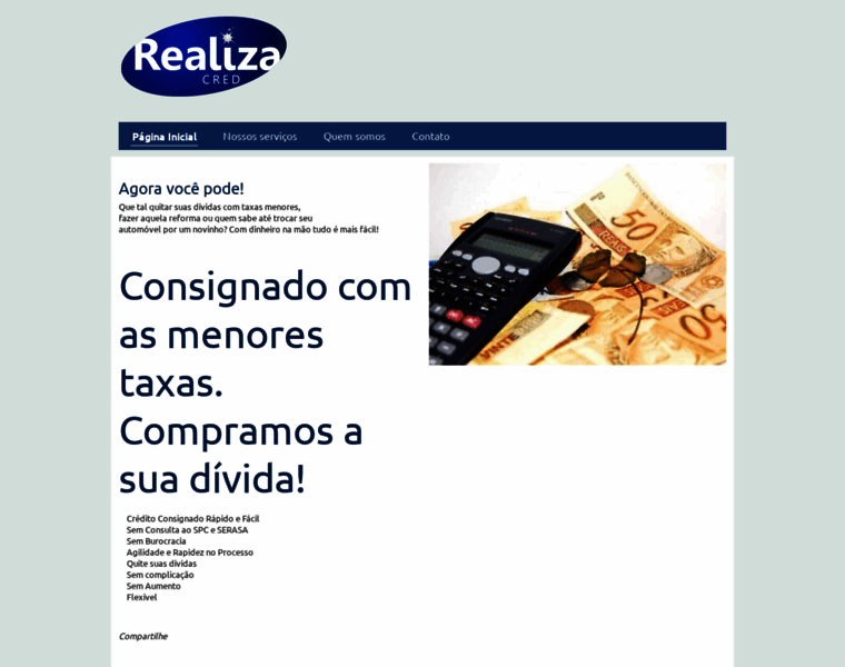 Realizacred.com.br thumbnail